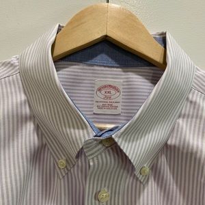Brooks Brothers Light Purple striped long sleeve